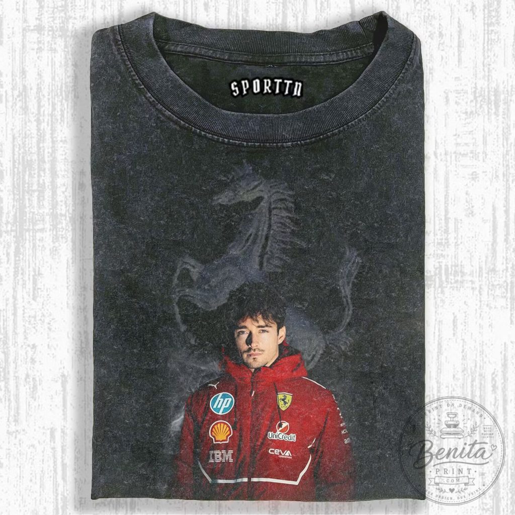 Charles Leclerc Formula 1 Racing Driver T-Shirt 44 Charles Leclerc Formula 1 Racing Driver T-Shirt