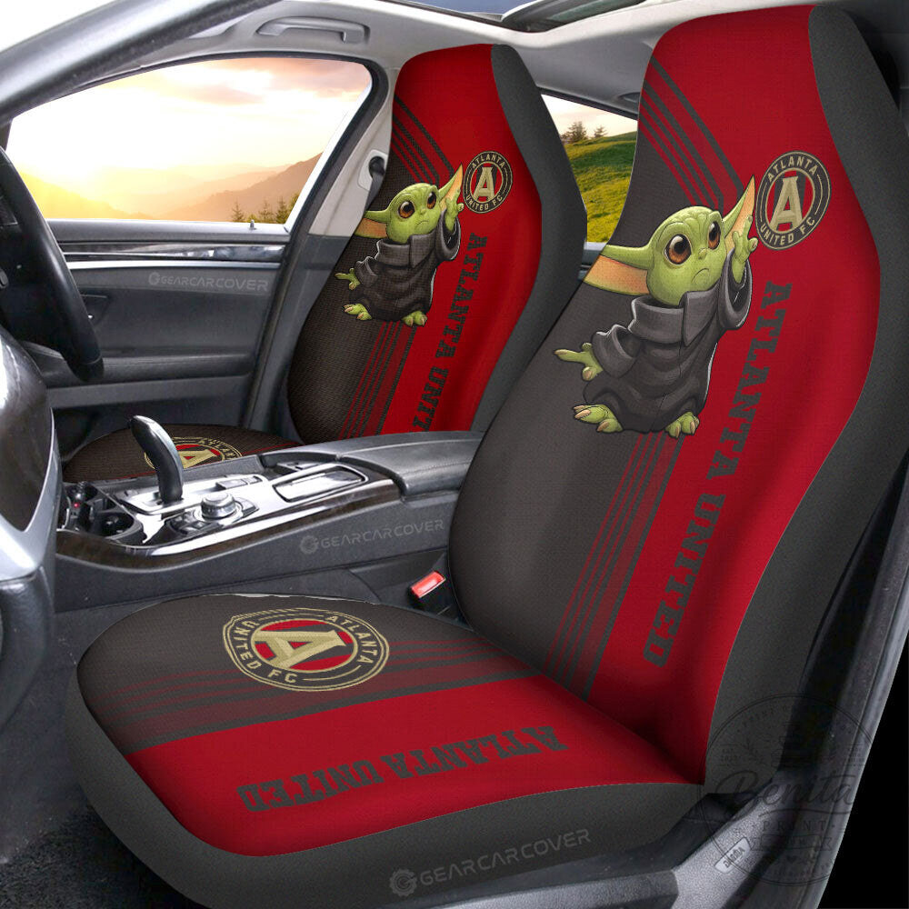 Atlanta United Football Club Baby Yoda Car Seat Covers