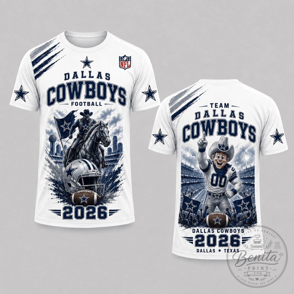 Dallas Cowboys Football Team Fan T-Shirt Dallas Cowboys Football Team Fan T-Shirt