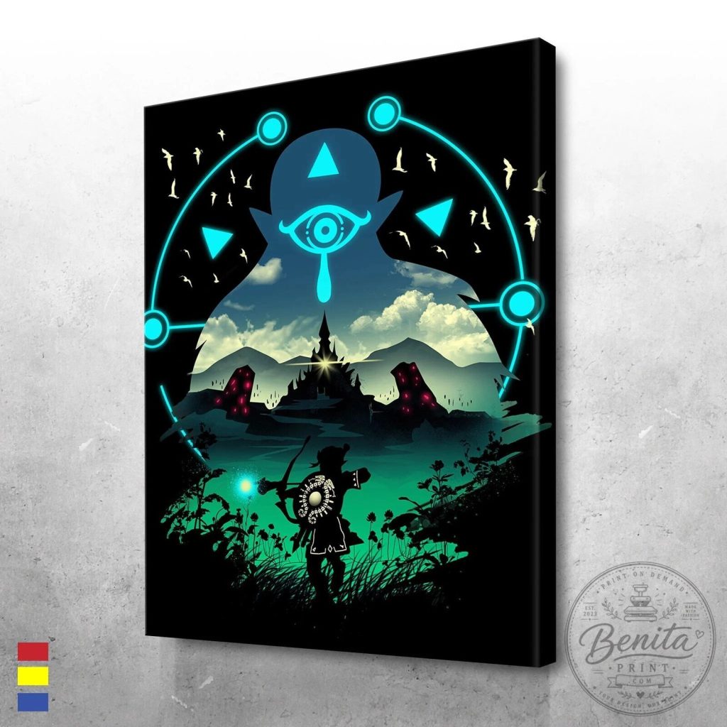 Legend of Zelda Breath of the Wild Adventure Canvas Wall Art Decor Legend of Zelda Breath of the Wild Adventure Canvas Wall Art Decor