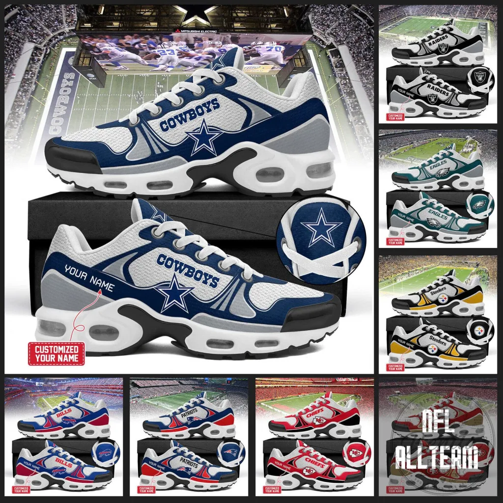 Dallas Cowboys National Football League Air Max Plus Custom Name Shoes Dallas Cowboys National Football League Air Max Plus Custom Name Shoes