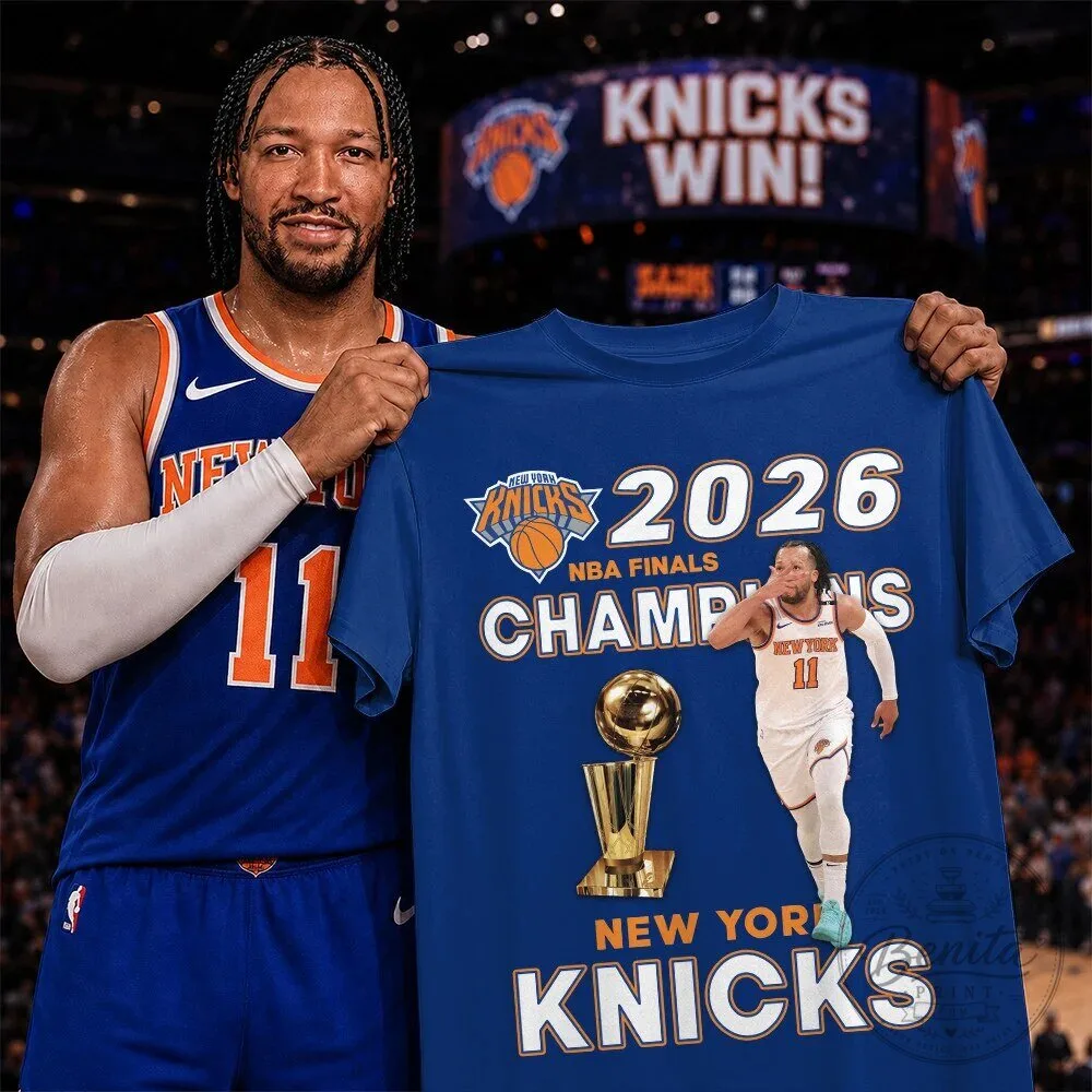 Jalen Brunson New York Knicks 2026 NBA Finals Champions T-Shirt
