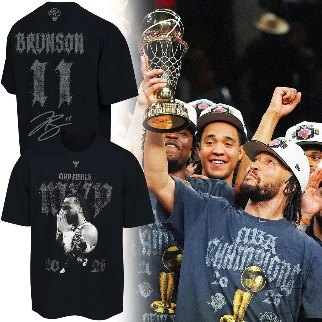 Jalen Brunson New York Knicks 2026 NBA Finals MVP T-Shirt