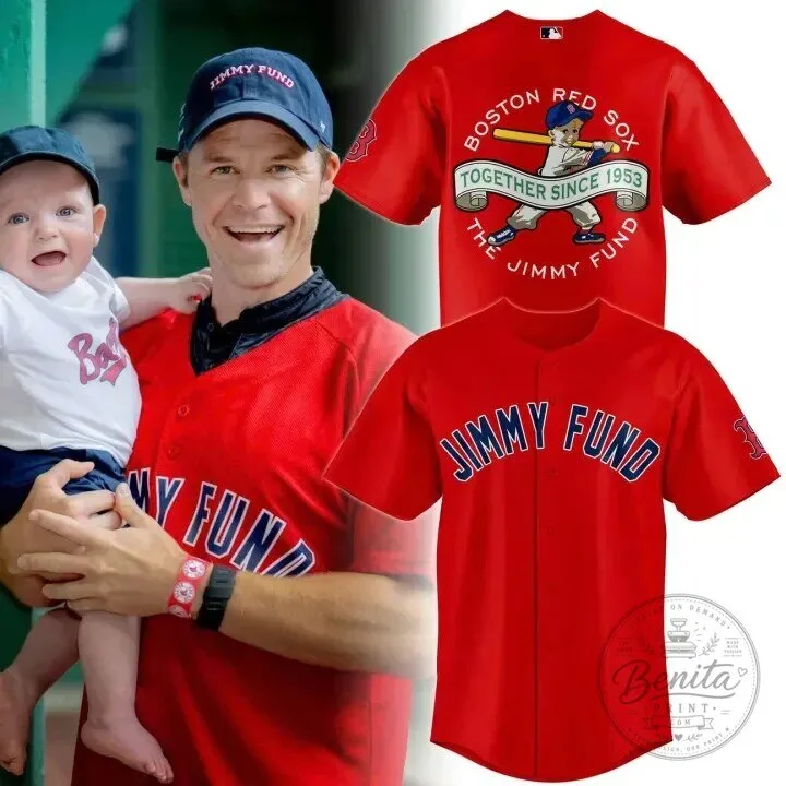 Boston Red Sox Jimmy Fund Baseball Jersey