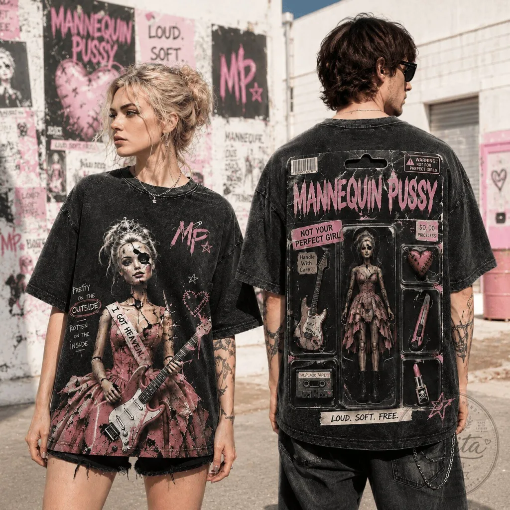 Mannequin Pussy I Got Heaven Loud Soft Free Band Music T-Shirt Mannequin Pussy I Got Heaven Loud Soft Free Band Music T-Shirt