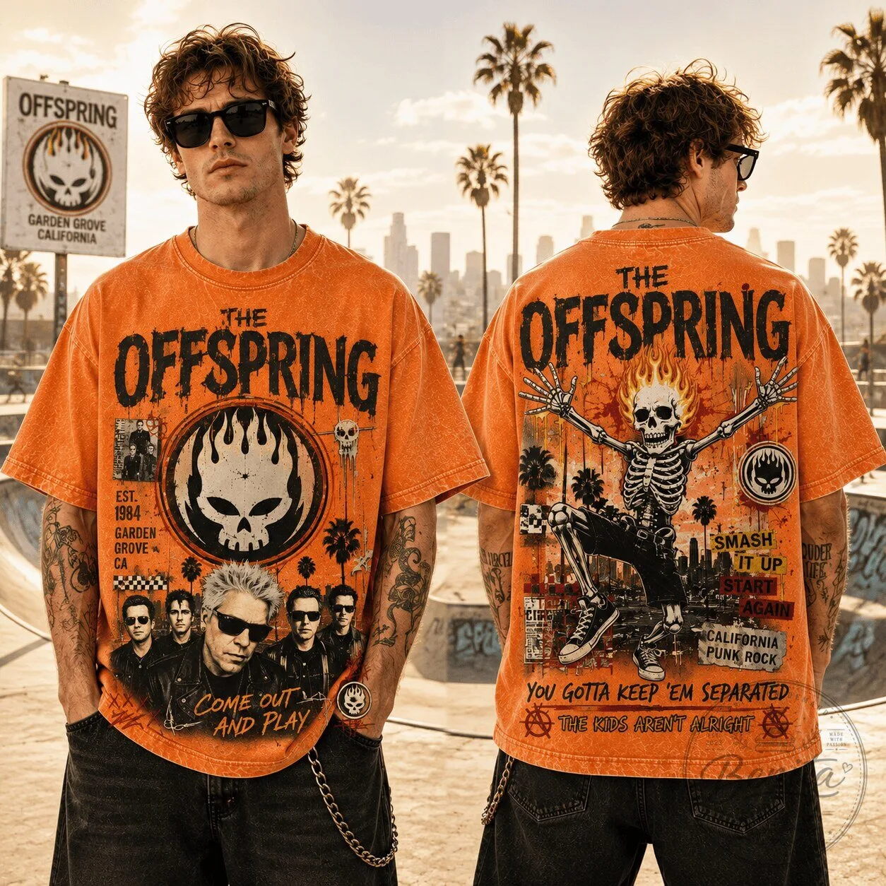 The Offspring Come Out And Play Punk Rock Band Graphic T-Shirt for Fans