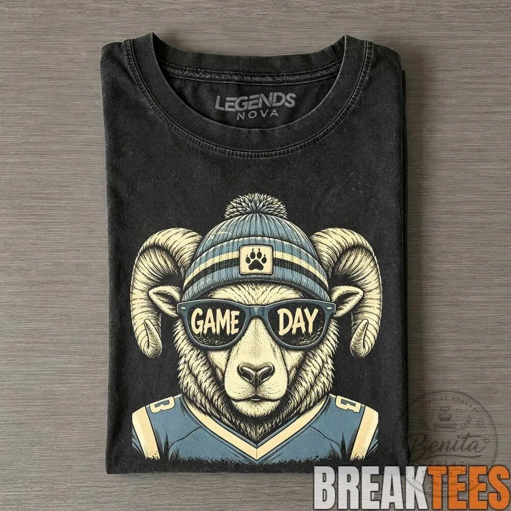 Los Angeles Rams Mascot Smoking Sheep Beanie T-Shirt 7 Los Angeles Rams Mascot Smoking Sheep Beanie T-Shirt