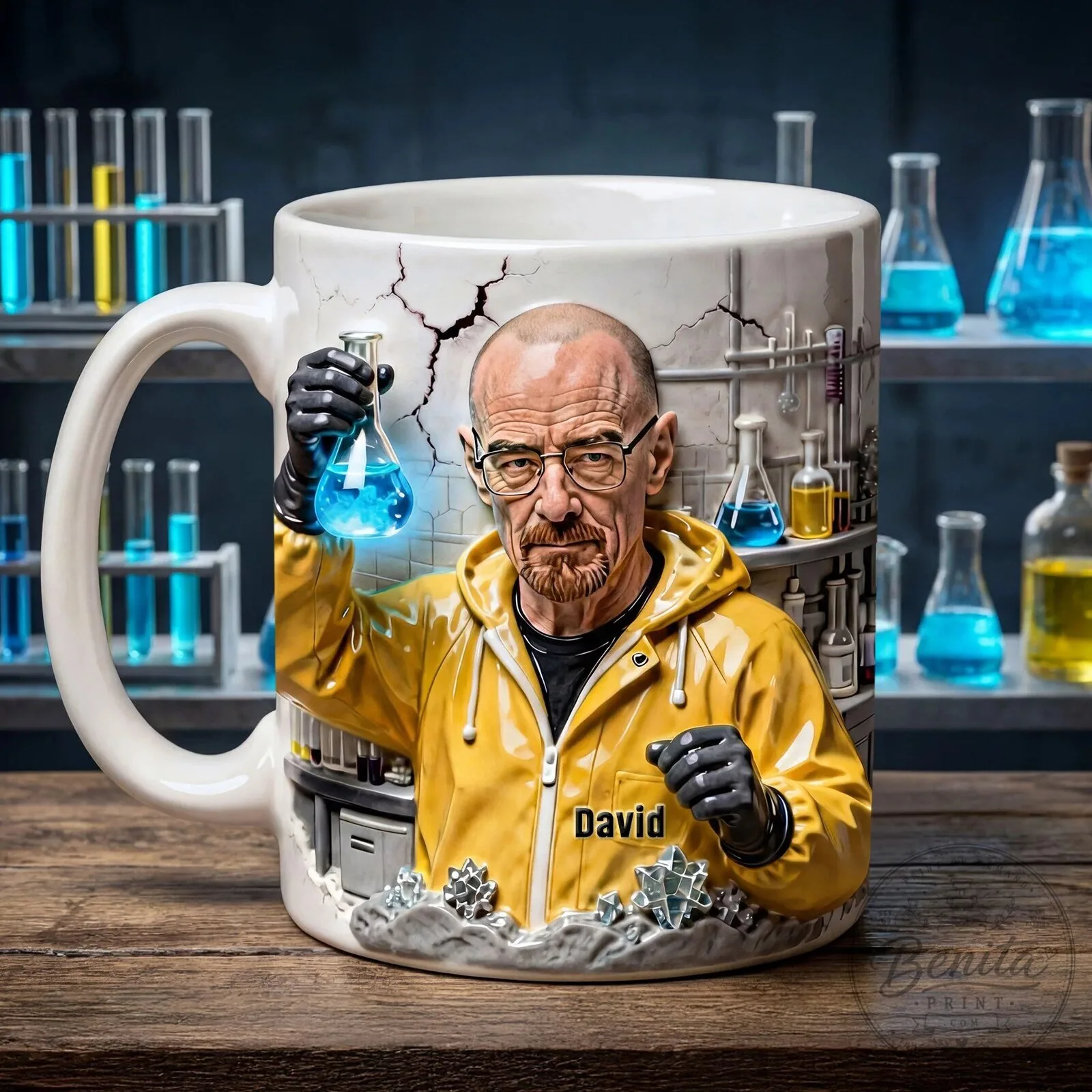 Breaking Bad Walter White Personalized Science Lab Coffee Mug