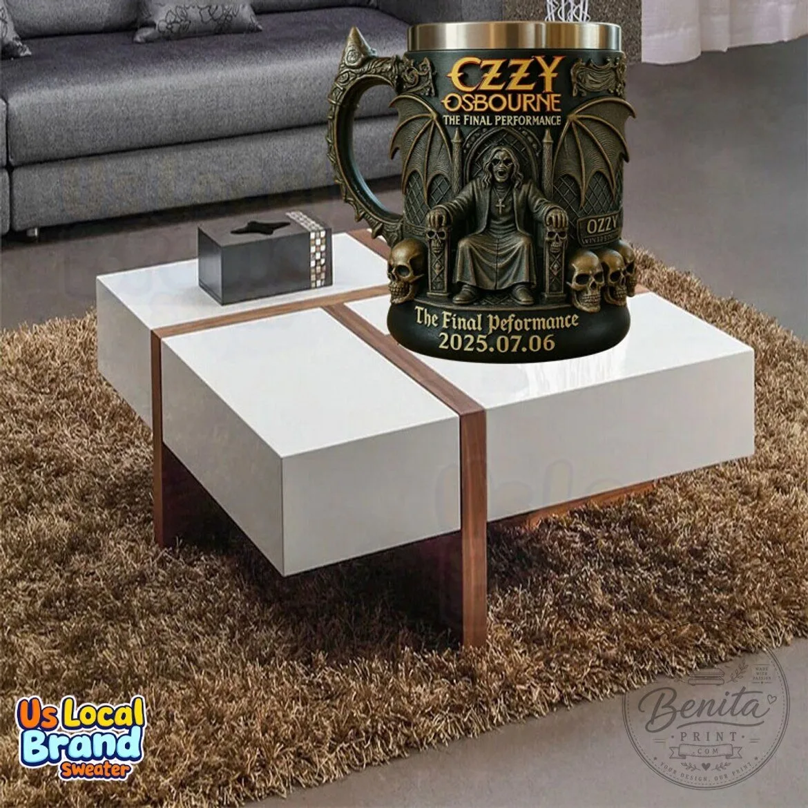 Ozzy Osbourne The Final Performance Commemorative Mug