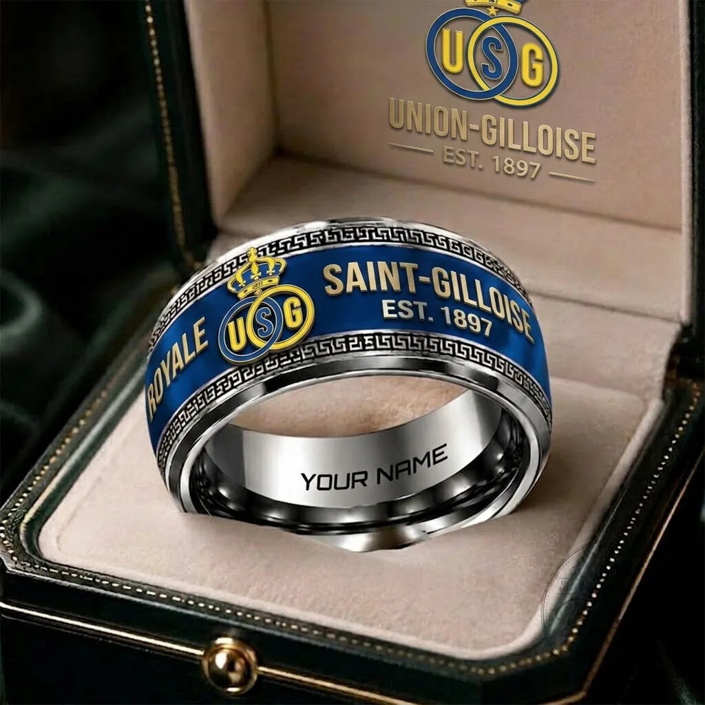 Royale Union Saint-Gilloise Belgian Pro League Personalized Ring