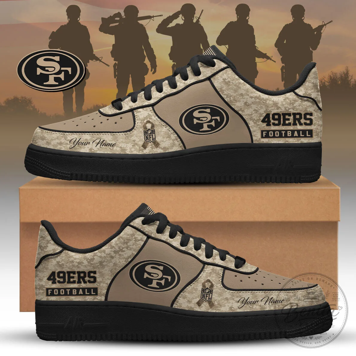Limited Edition Shoes for Veterans Day by .SF