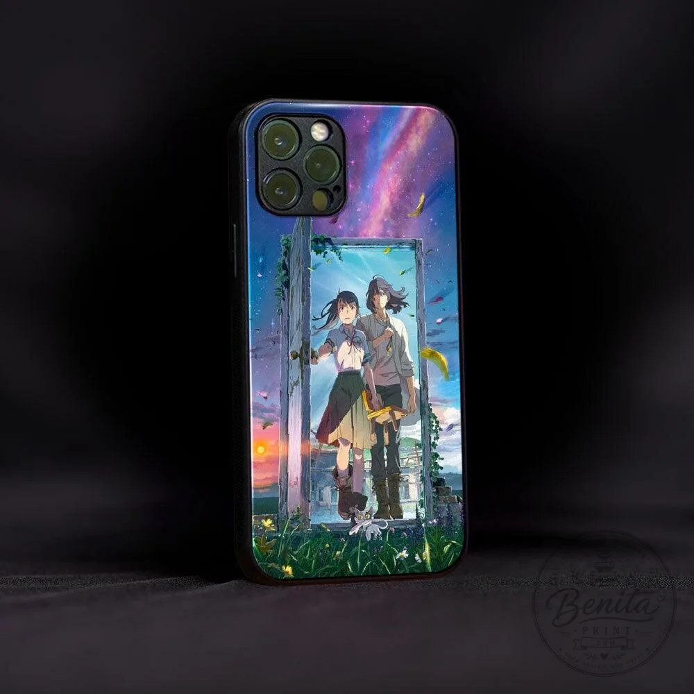 Suzume No Tojimari Anime Movie Art iPhone Phone Case