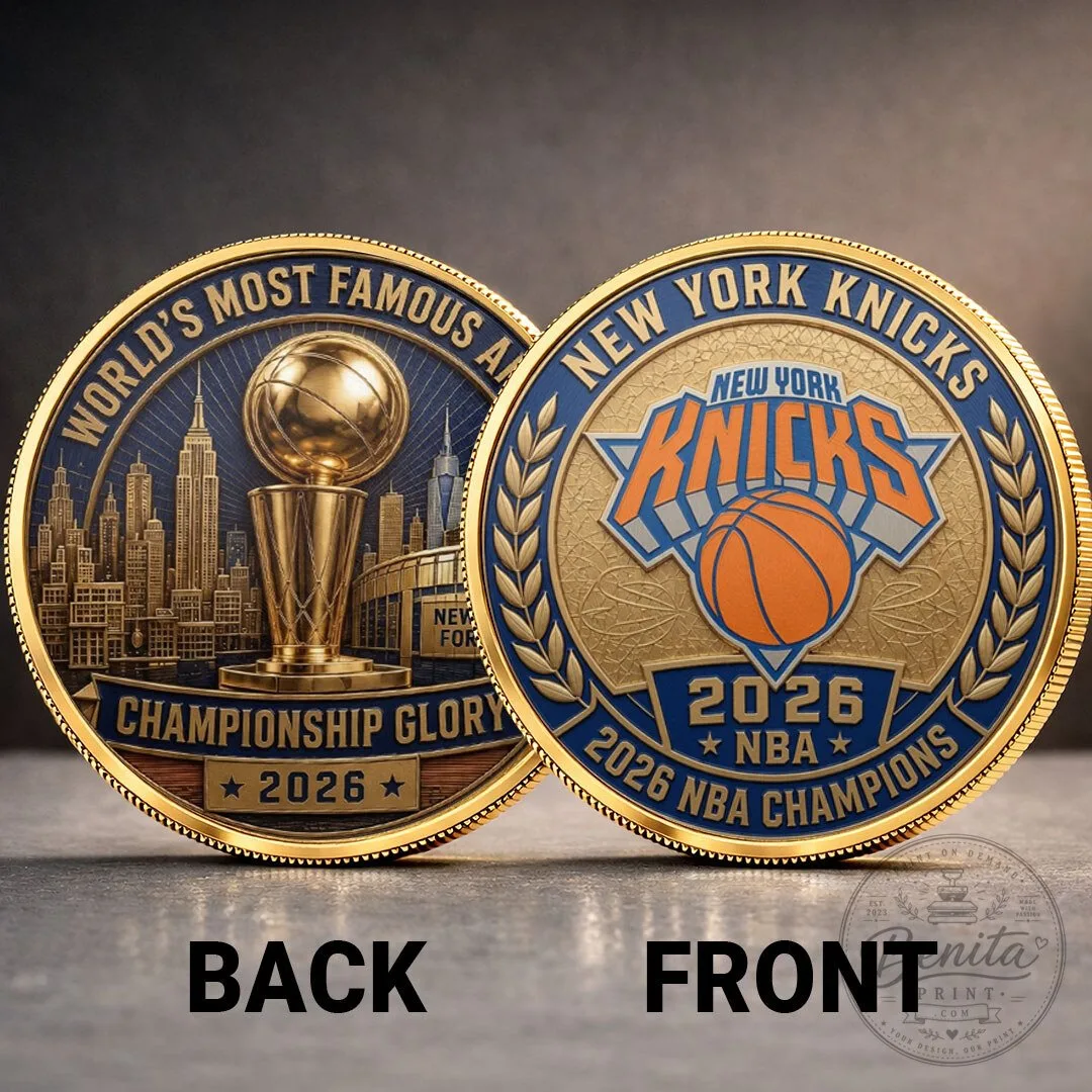 New York Knicks NBA Finals Champions 2026 Commemorative Coin
