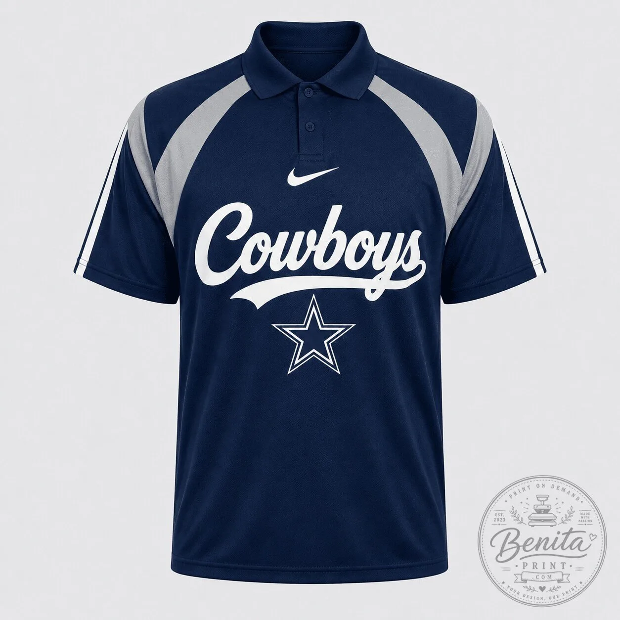 Dallas Cowboys Nike Athletic Polo Shirt