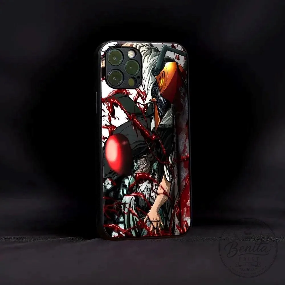 Chainsaw Man Denji Anime Manga Art iPhone Phone Case