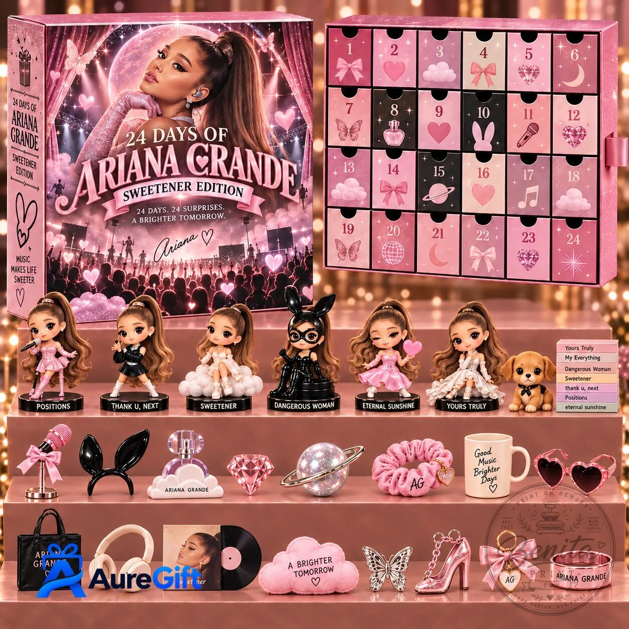 Ariana Grande Sweetener Edition 24 Days of Surprises Advent Calendar