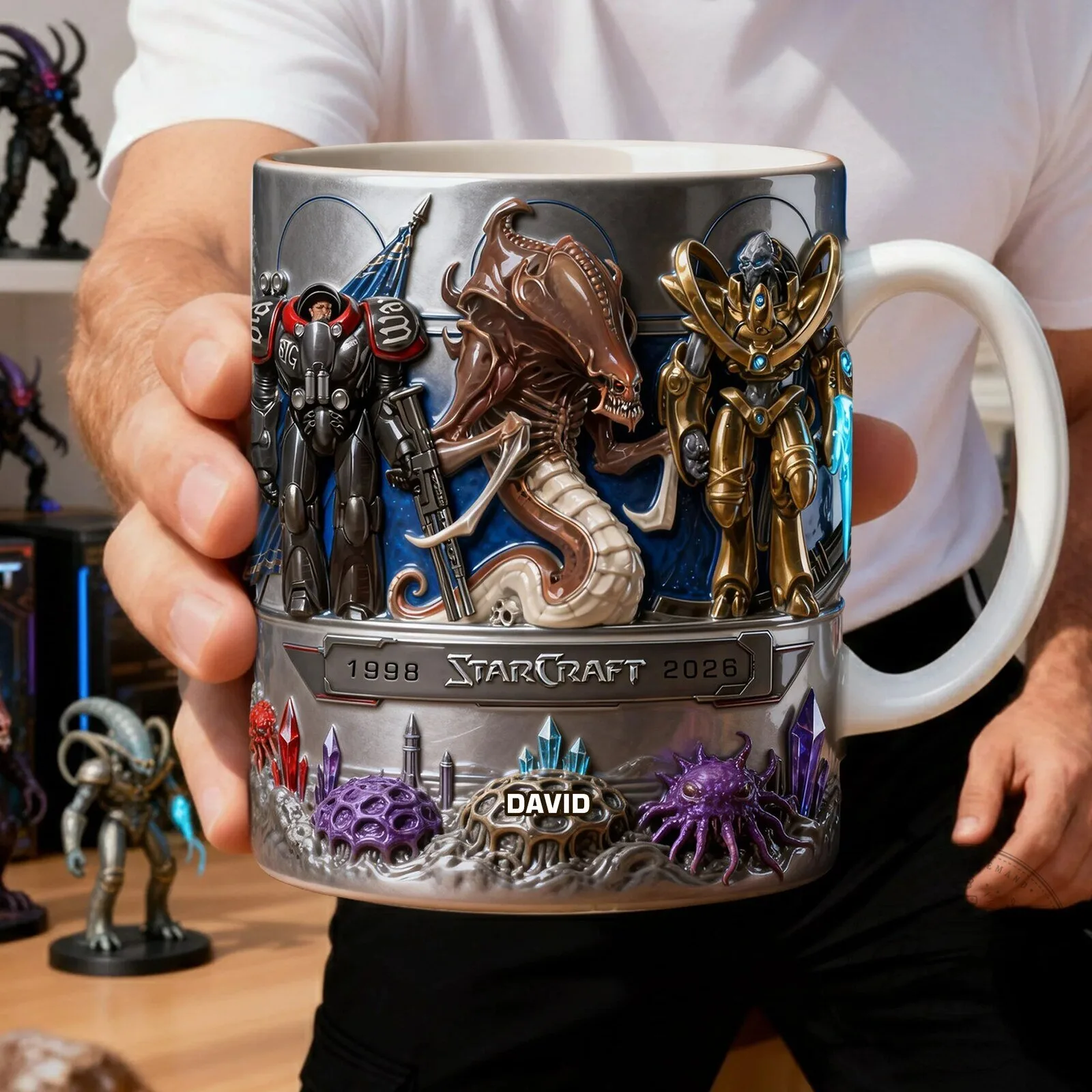 StarCraft Video Game Terran Zerg Protoss Factions Coffee Mug 11 StarCraft Video Game Terran Zerg Protoss Factions Coffee Mug