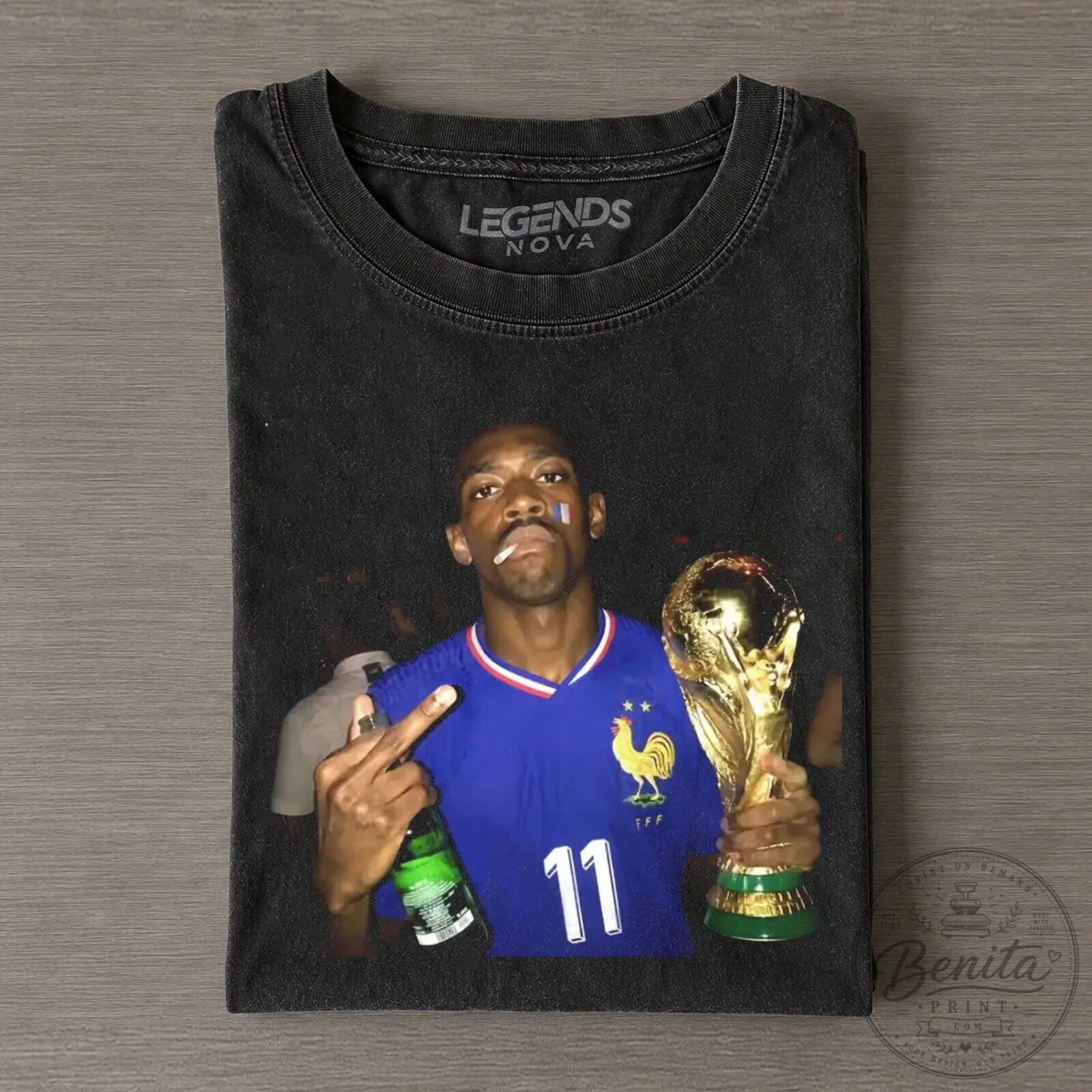 Ousmane Dembélé France Football World Cup Champion T-Shirt