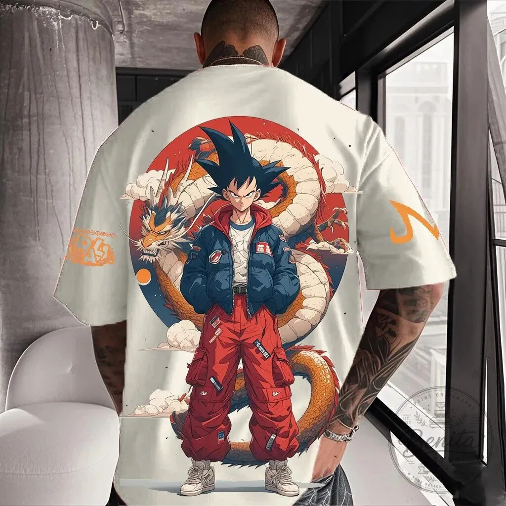 Dragon Ball Z Goku Super Saiyan Anime Art Unisex Graphic T-Shirt