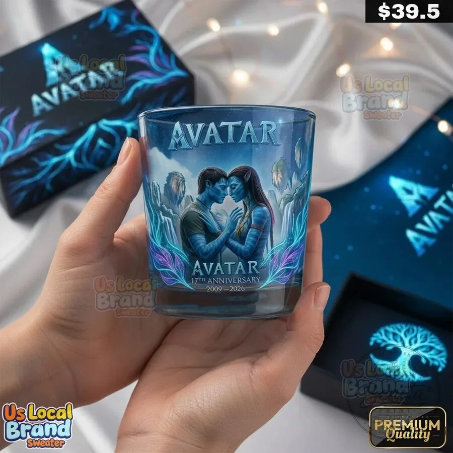 Whiskey Glass for Avatar's 17th Anniversary 2009-2026 Celebration
