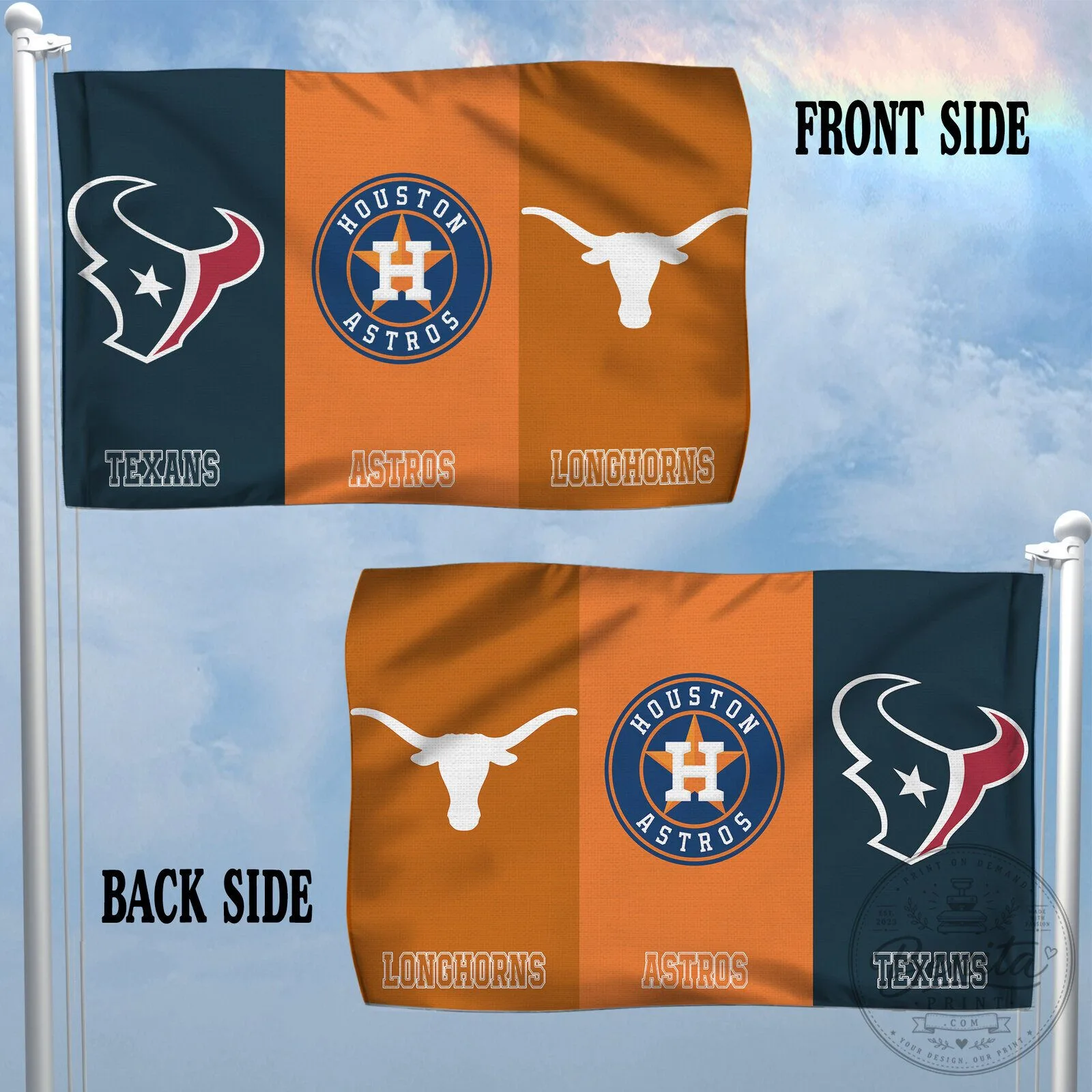 Custom Sports Team Family Name American Flag, Personalized Football Baseball Hockey Basketball Flag 18 Custom Sports Team Family Name American Flag, Personalized Football Baseball Hockey Basketball Flag