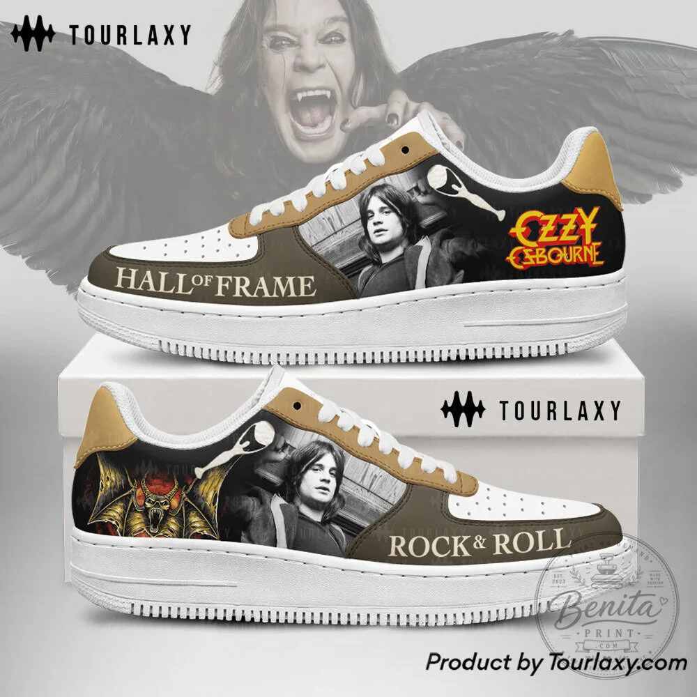 Ozzy Osbourne Hall of Fame Rock and Roll Low Top Sneakers