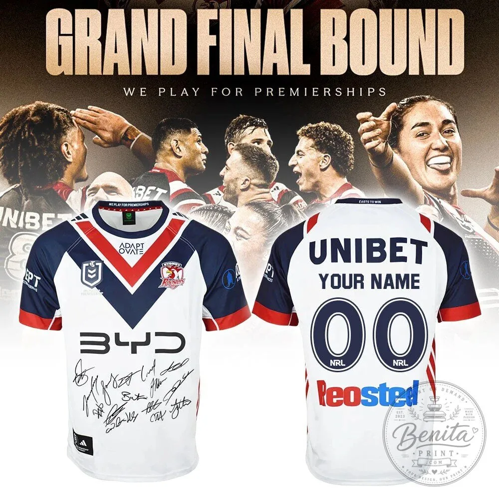 Sydney Roosters National Rugby League 2026 Premiers Commemorative Jersey