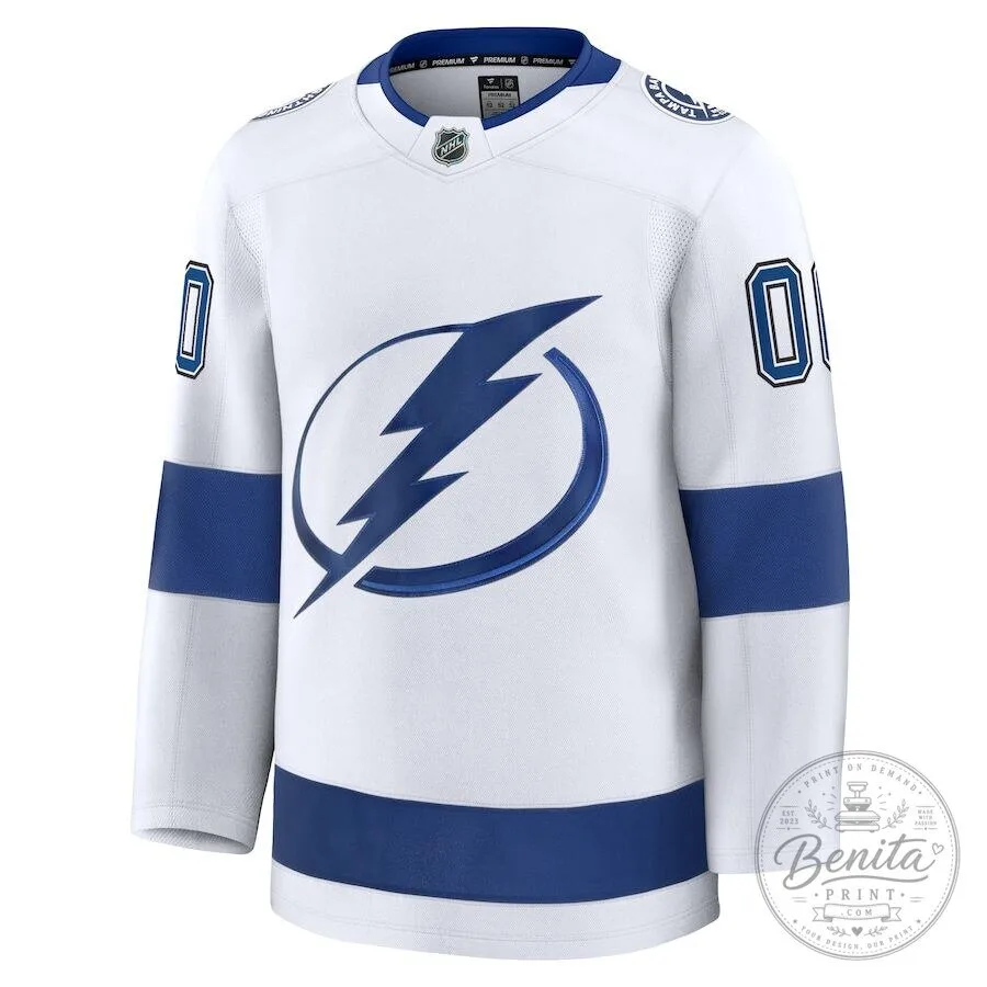Tampa Bay Lightning Away Premium Hockey Jersey NHL Fan Apparel