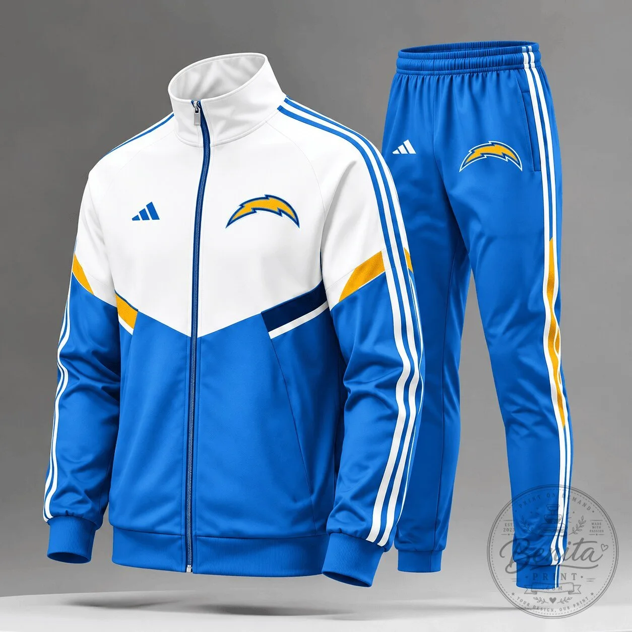 Los Angeles Chargers National Football League Team Spirit Track Jacket
