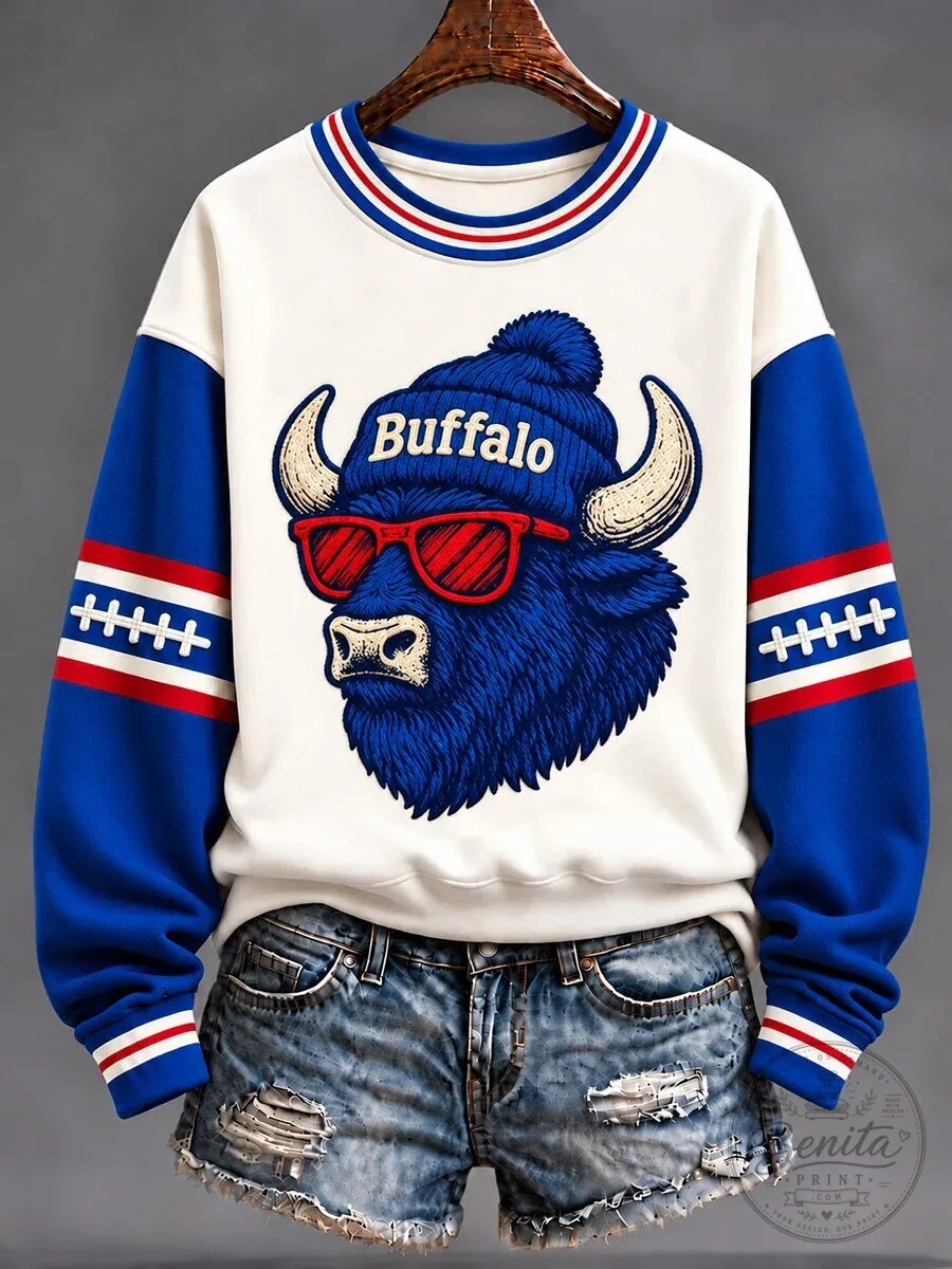 Buffalo Gameday Football Fan Sweatshirt