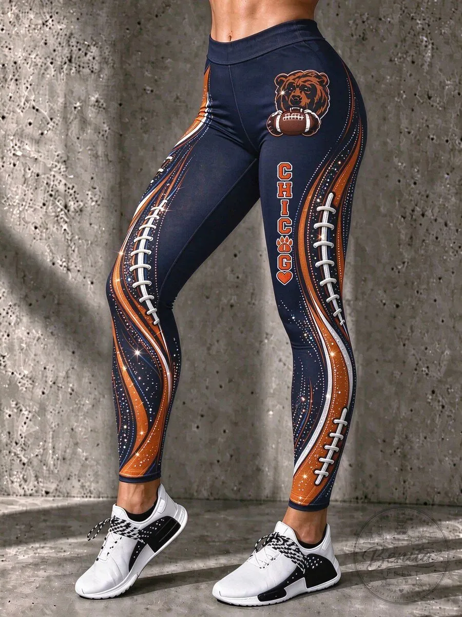 Chicago Bears Football Team Logo Women's Leggings