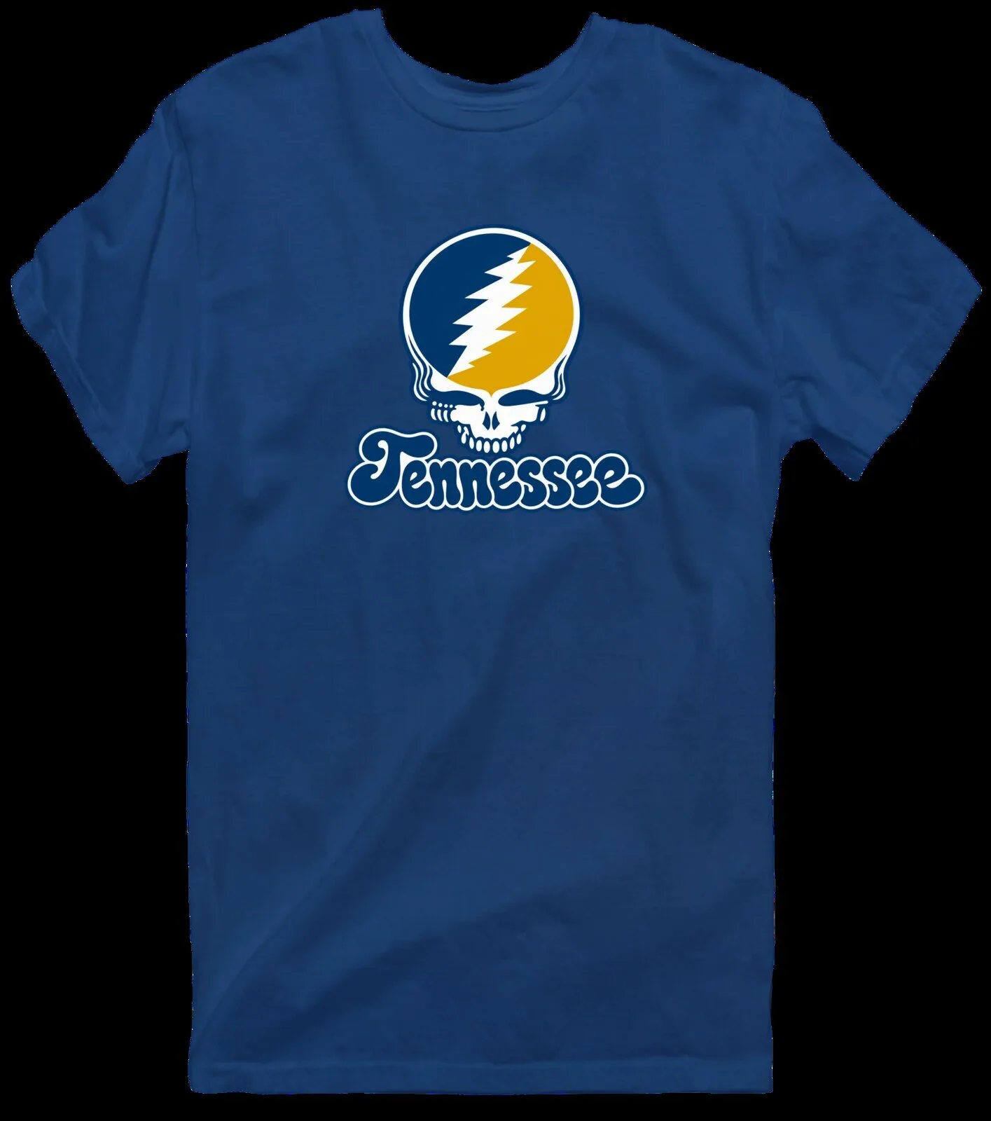 Tennessee Volunteers Grateful Dead Steal Your Face Skull T-Shirt