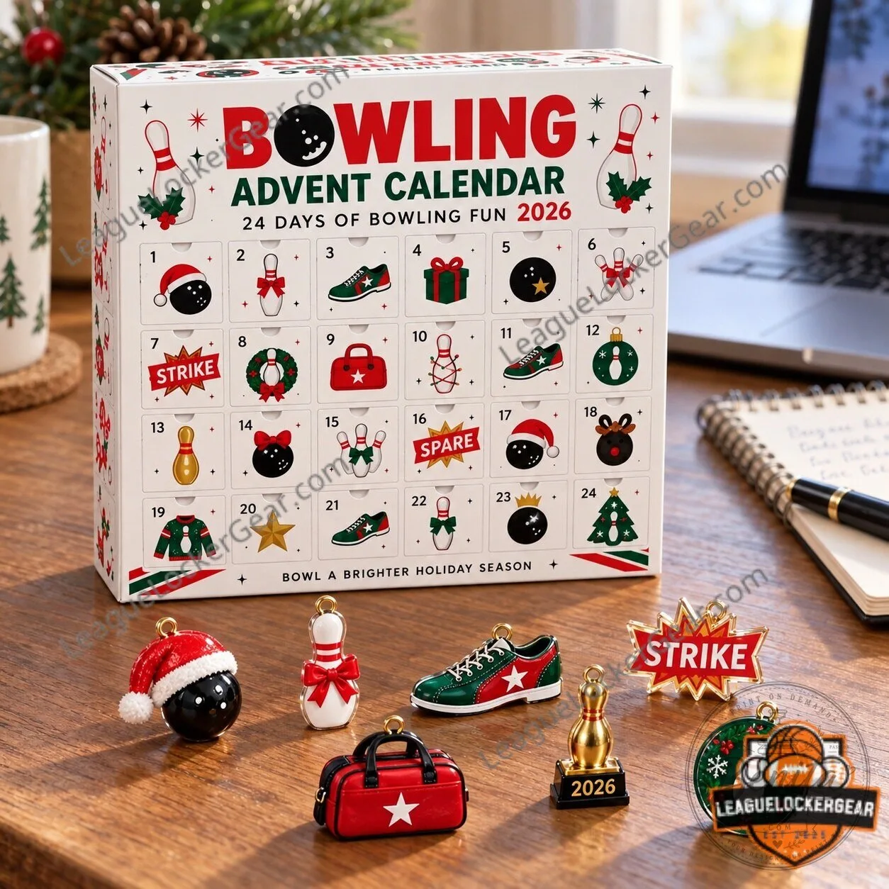 Bowling Christmas 2026 Advent Calendar with 24 Days of Bowling Fun 2D 10 Bowling Christmas 2026 Advent Calendar with 24 Days of Bowling Fun 2D