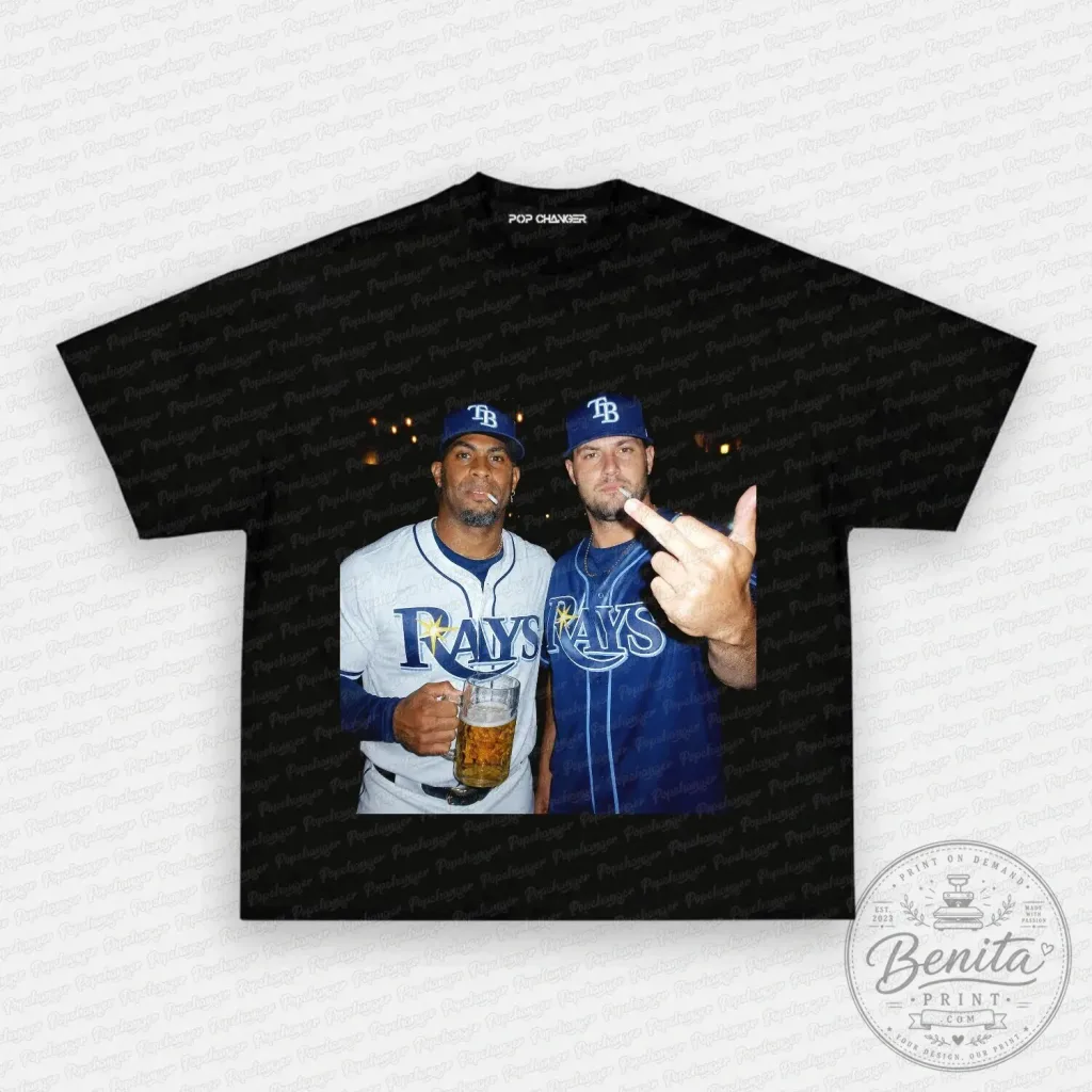 Tampa Bay Rays Randy Arozarena Shane McClanahan After Hours T-Shirt Tampa Bay Rays Randy Arozarena Shane McClanahan After Hours T-Shirt