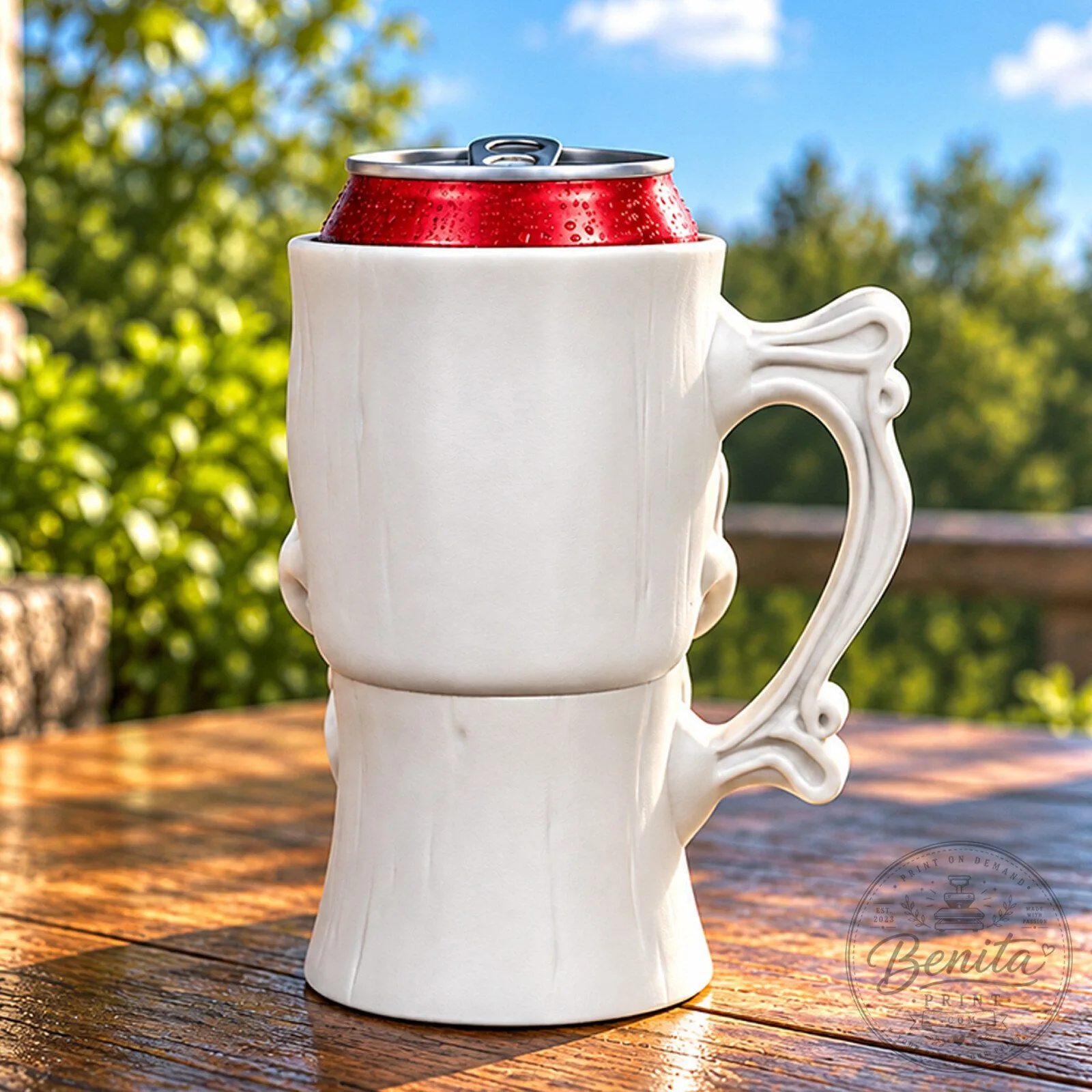 Ball State Cardinals Skull Can Cooler Holder NCAA Football Team Drinkware 9 Ball State Cardinals Skull Can Cooler Holder NCAA Football Team Drinkware